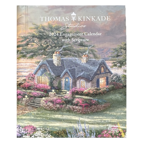 Thomas Kinkade Office Nwt Thomas Kinkade 224 Engagement Calendar